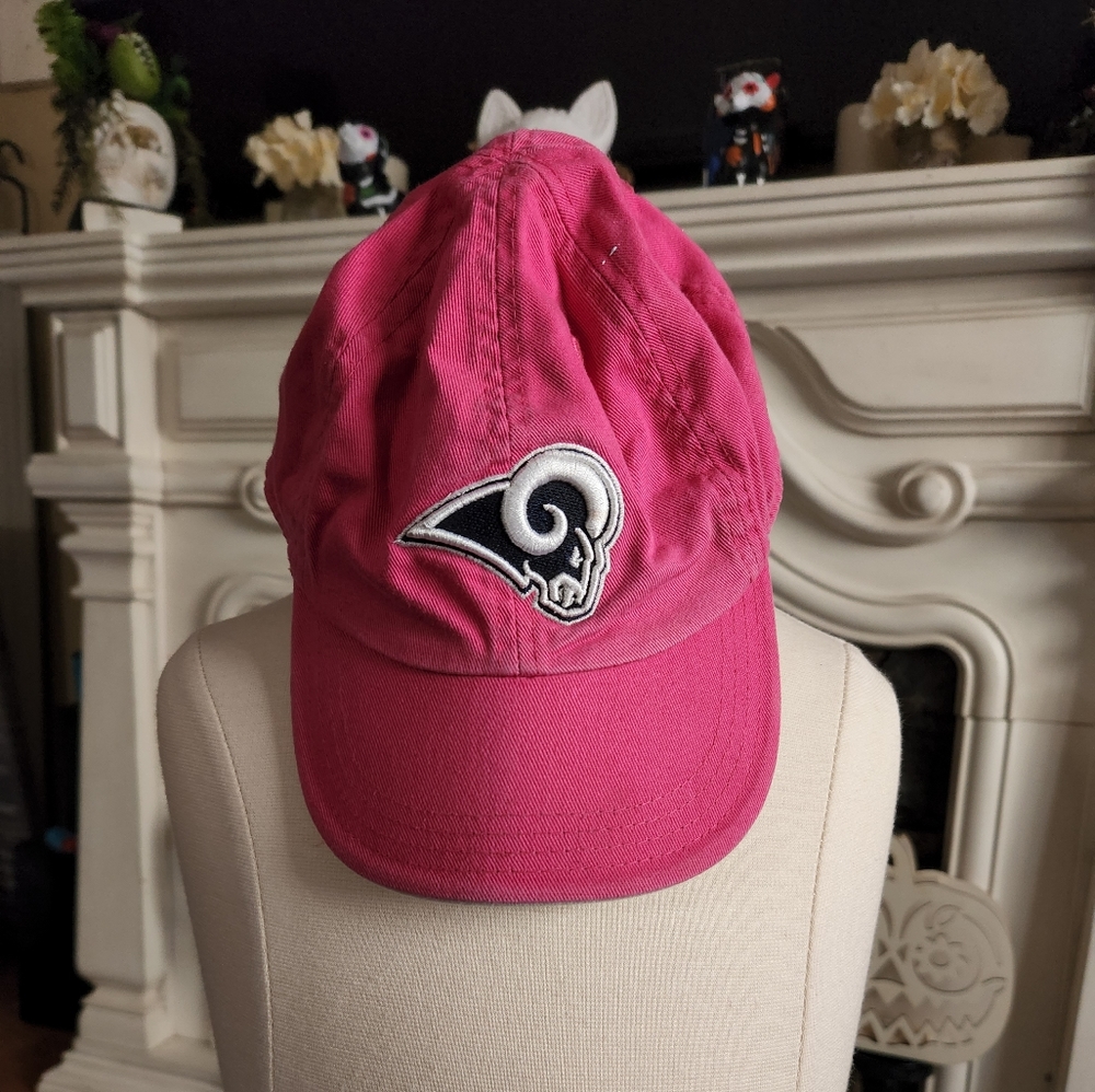 NFL Rams Toddler Pink Cap